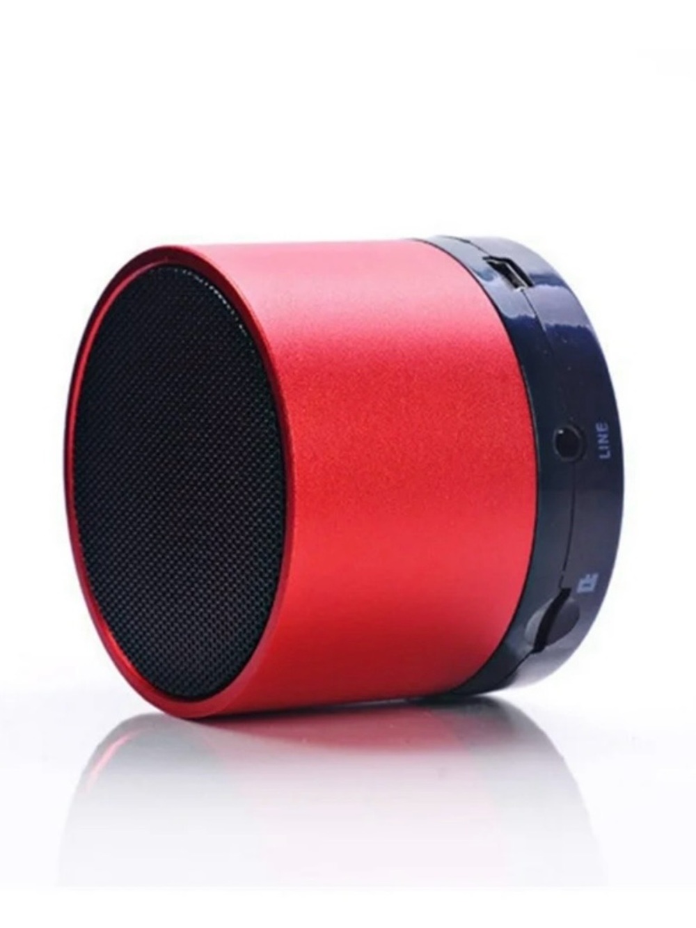 Portable Red Bluetooth Mini Speaker - Compact Wireless Audio